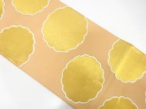 アンティーク 抽象花模様織り出し袋帯(材料)